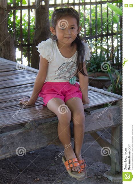 thai girl portrait stock image image of home asian 77230427