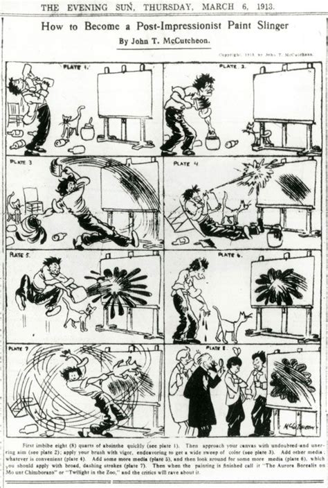 Vintage Comics React To Radical 1913 Armory Show