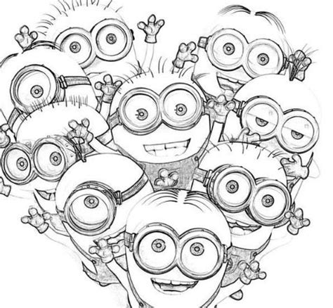 minions halloween coloring pages cartoons coloring pages
