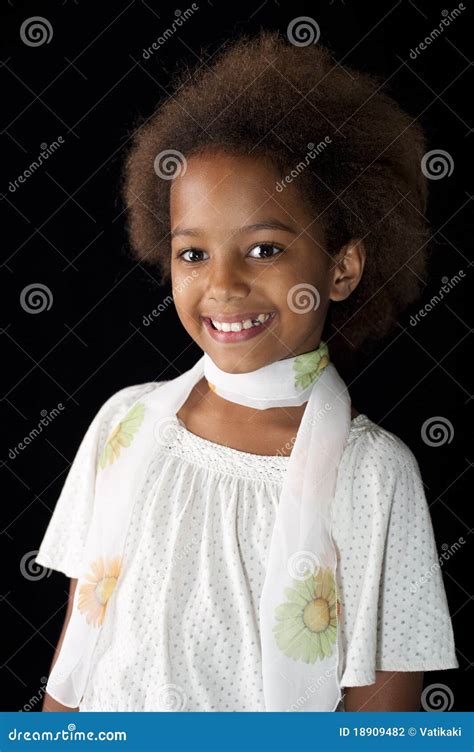 cute african girl stock photo image  background adorable