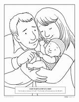 Son Coloring Pages Mother Father Getcolorings Getdrawings Print Color Printable sketch template