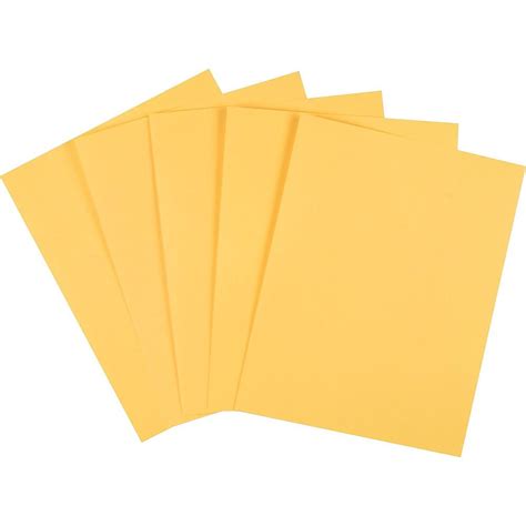 staples pastel colored copy paper     goldenrod ream
