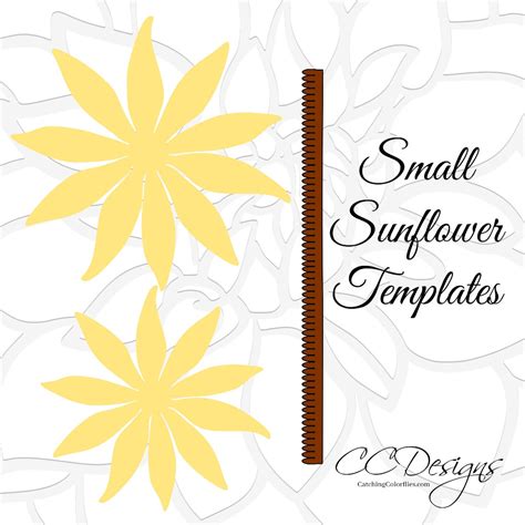 printable sunflower template sunflower template preschool coloring page