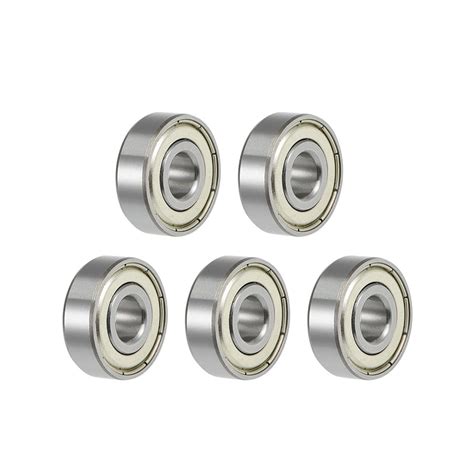 zz deep groove ball bearings       double shielded chrome steel pcs