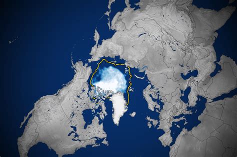 arctic sea ice  lowest  record