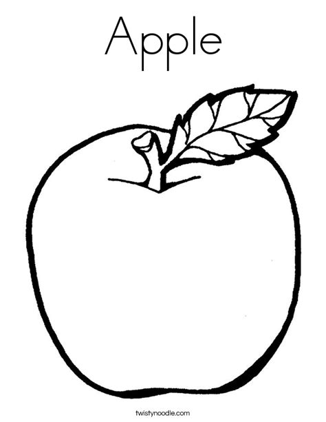 apple coloring page letter  coloring pages apple coloring pages