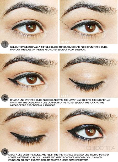 easy step by step eye liner tutorials 2014 for beginners