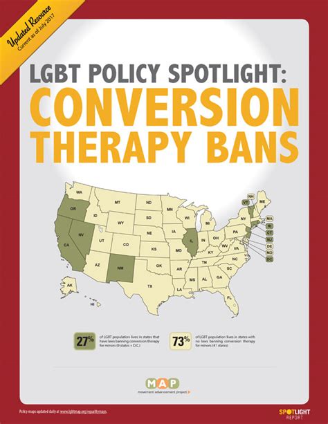 movement advancement project lgbt policy spotlight conversion therapy bans