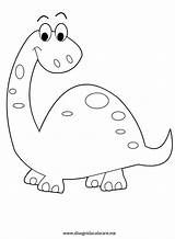 Dinosauro sketch template