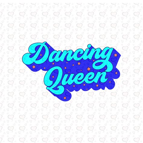 dancing queen retro sublimations vintage sublimations png etsy