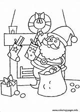 Christmas Coloring Pages Kids Book Info Printable Coloriage Santa Color sketch template