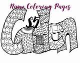 Coloring Name Pages Custom Personalized Printable Make Own Kids Names Getcolorings Print Color Create Template Books Colorings Clipartmag Getdrawings Say sketch template