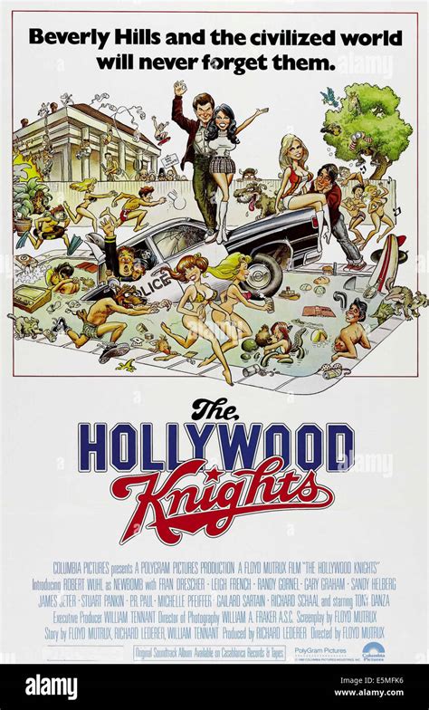 hollywood knights poster  res stock photography  images alamy
