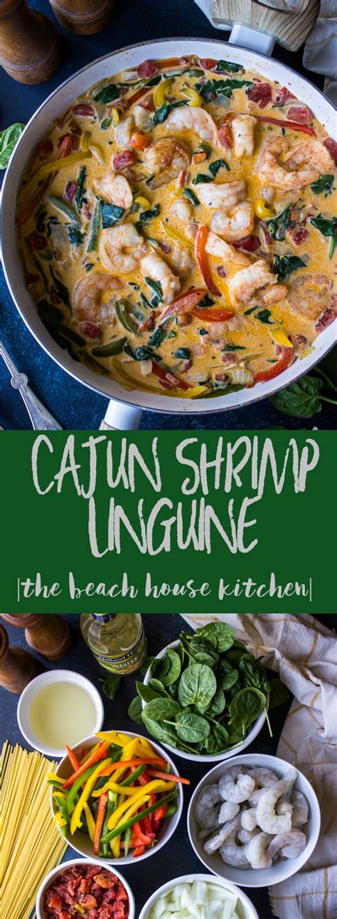 cajun shrimp linguine the beach house kitchen