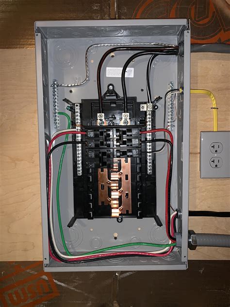 panel wiring schematic