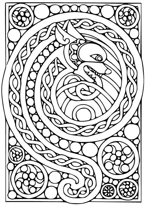 celtic coloring pages  coloring pages  kids