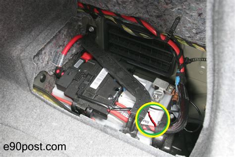bmw xi battery negative wiring diagram