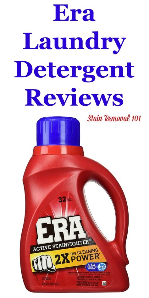 era laundry detergent reviews ratings  information