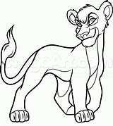 Lion King Coloring Pages Vitani Kovu Drawing Kopa Clipart Draw Disney Pride Template Roi Fresh Pencil Clipartmag Printable Drawings Animal sketch template
