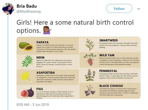 Please Don T Try These Natural Viral Birth Control Methods