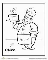 Helper Helpers Colouring Bakers Webstockreview sketch template