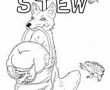 Wombat Stew Coloring Colouring Getcolorings Getdrawings sketch template