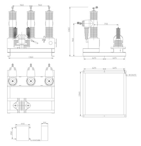 zw series kv outdoor high voltage vacuum circuit breakeroutdoor vcbmv vacuum circuit