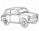Classica Automobili Acolore sketch template