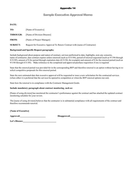 sample approval letter format