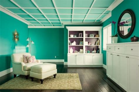 10 Bold Ceiling Colors Inhabit Blog
