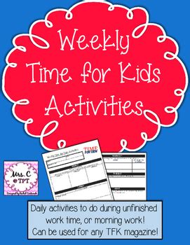weekly time  kids magazine activities     magazine