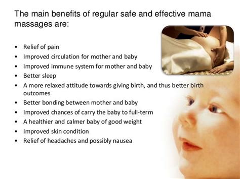 safe and effective pregnancy massage