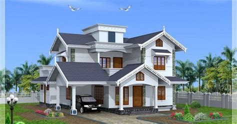 kerala style beautiful  bedroom villa kerala home design  floor plans  dream houses