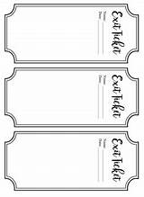 Exit Admission sketch template