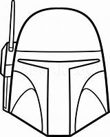 Boba Fett Coloring Mandalorian Dragoart Stormtrooper Darth Vader Sterne Malerei Raumschiffe sketch template