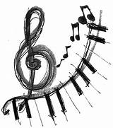 Music Drawings Cool Notes Cliparts Drawing Note Sketch Musical Line Musica Artes Clipart Clip Idea Bellas Las Musicales Notas Arte sketch template