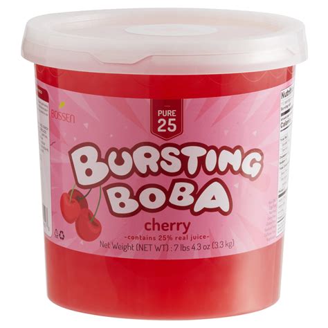 bossen  lb pure cherry bursting boba case