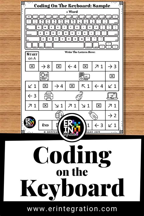 kindergarten coding worksheets