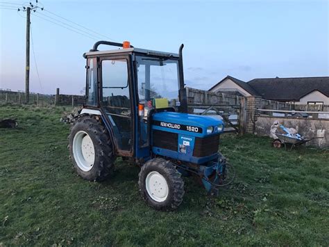 ford  holland   cyl deisel hydro snow plough scraper compact tractor  dumfries