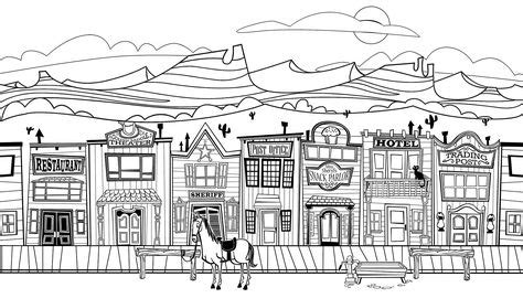 village coloring pages bing images