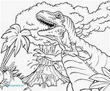Volcano Coloring Pages Dinosaur Drawing Printable Kids Color Sheet Dinosaurs Eruption Line Dino Prehistoric Head Rex Sheets Getdrawings Printables King sketch template