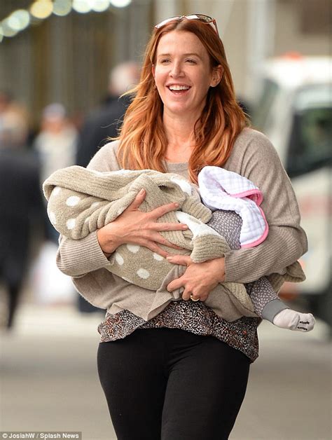 beaming poppy montgomery shows off gorgeous lookalike daughter violet