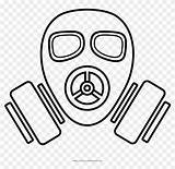 Gas Mask Draw Coloring Transparent Pngfind sketch template