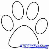 Paw Dog Draw Print Coloring Step Pages Drawing Getcolorings Drawings Getdrawings Printable Animals Colori Color Paintingvalley Colorings sketch template