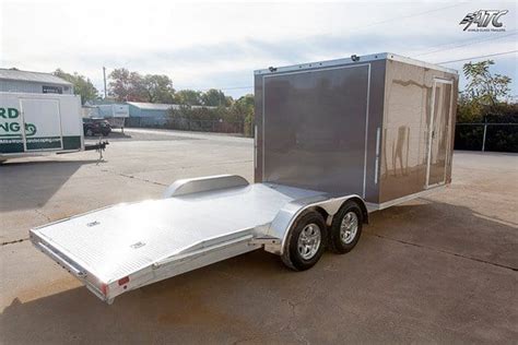 custom aluminum car hauler trailers aluminum car trailer