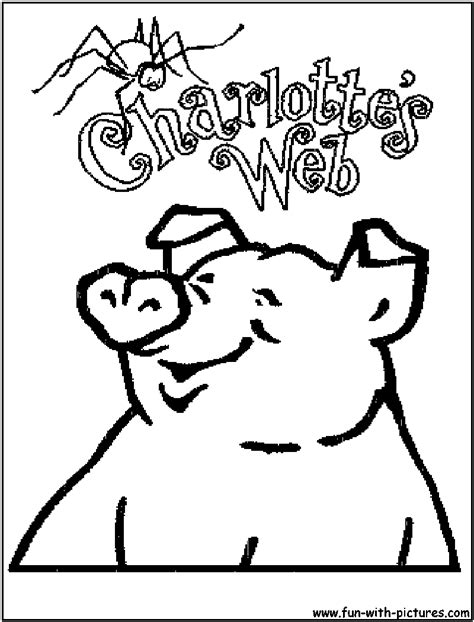 charlottesweb coloring page