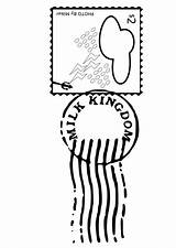 Postage Sello Postzegel Timbro Francobollo Estampa Briefmarke Stempel Malvorlage Getdrawings Educolor Educima Kleurplaten Edupics sketch template
