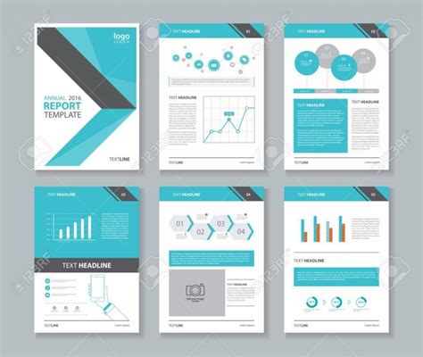 report  annual template  templates ideas picture   word