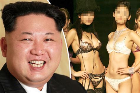 north korea buys £2 7m lingerie for kim jong un s ‘pleasure squad daily star