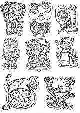 Stickers Coloring Pages Print Stickers3 sketch template